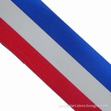 Patriotic PP ribbon, 64mm wide